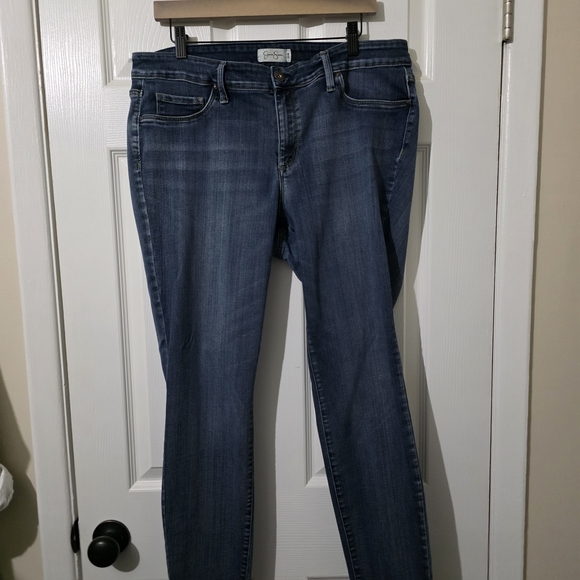 Jessica Simpson Denim - Jessica Simpson Dark Blue Skinny Jeans